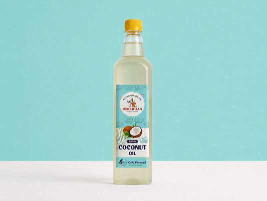 Wood pressed Coconut oil
