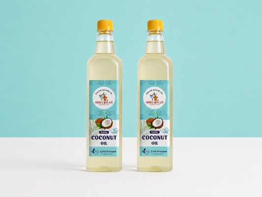 Wood pressed Coconut oil