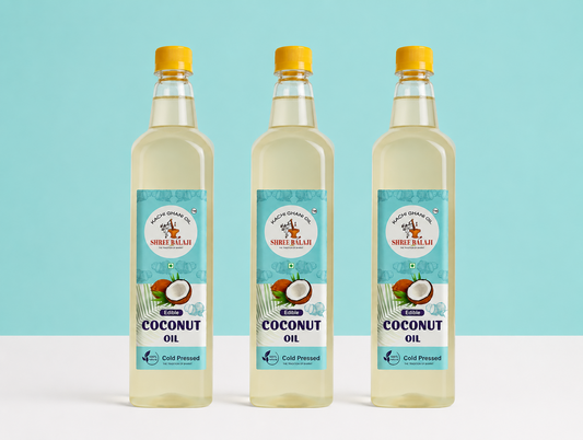 Wood pressed Coconut oil