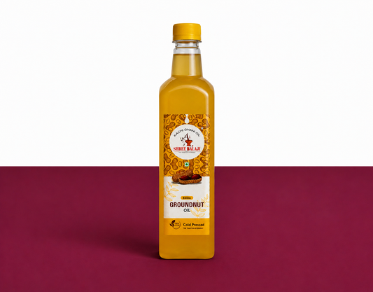 Wood pressed Groundnut oil