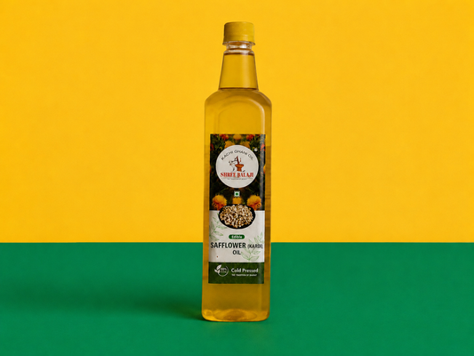 Wood pressed Safflower oil