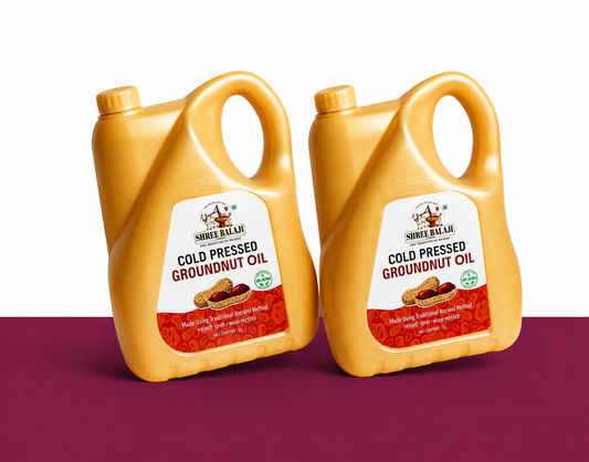 Wood pressed Groundnut oil