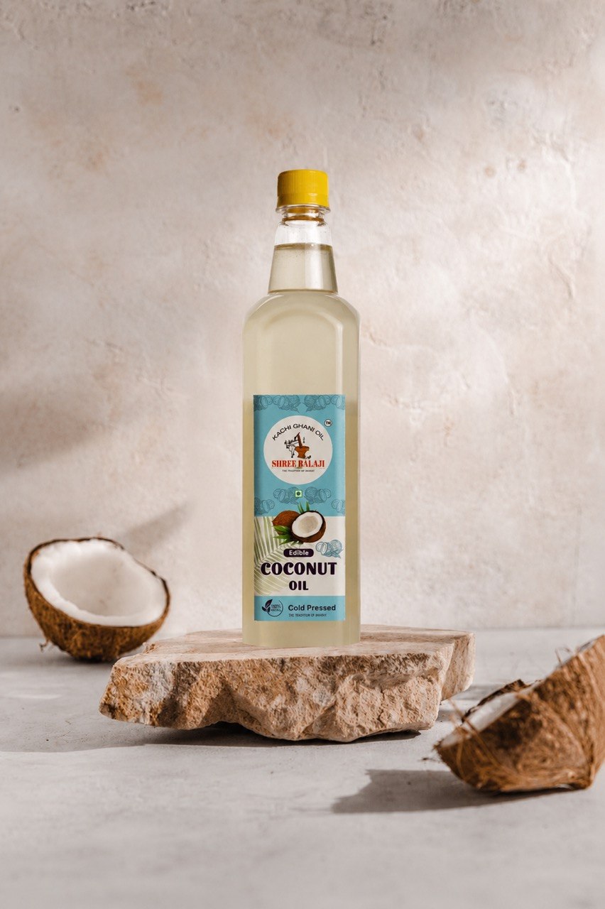 Wood pressed Coconut oil